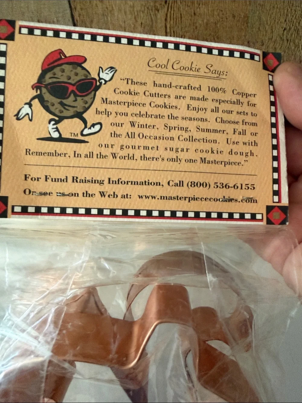 100% Copper Cookie Cutters - Squirrel and Acorn - New in Package
